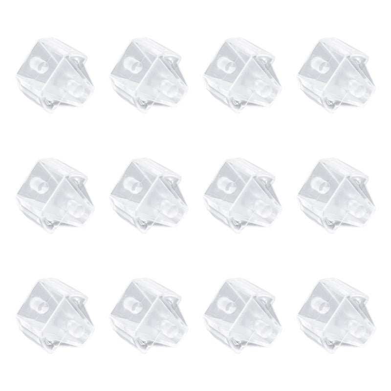 XIHIRCD 12pcs Tape Dispenser Replacement Core, Plastic Tape Dispenser Roll Insert Tape Dispenser Accessories Tape Holder Parts for School Office Home Supplies (Transparent) - Image 1
