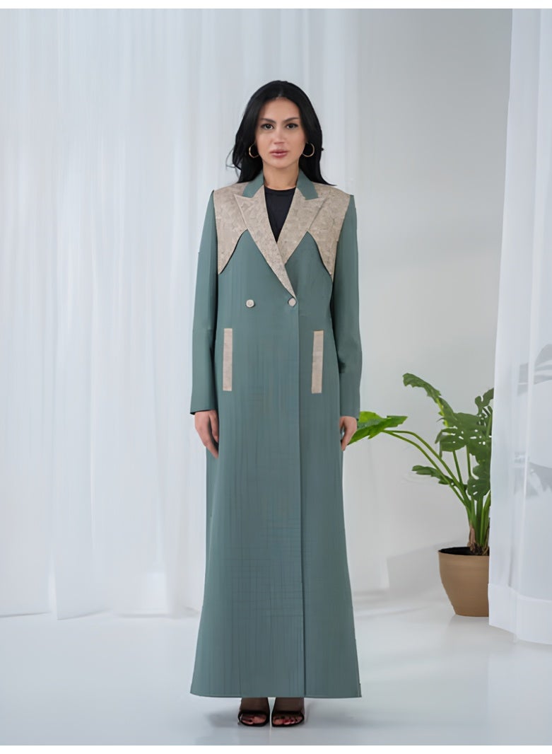 Dakakeen Concept Formal Abaya by Dakakeen Concept –  Elegant High-Quality Women’s Abaya with Refined Details for Professional, Social and Special Occasions - Image 1