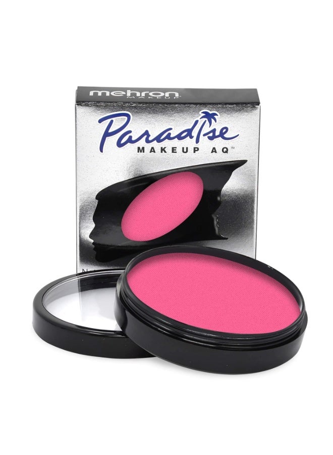 mehron Mehron Makeup Paradise Makeup AQ Pro Size | Stage & Screen, Face & Body Painting, Special FX, Beauty, Cosplay, and Halloween | Water Activated Face Paint & Body Paint 1.4 oz (40 g) (Light Pink) - Image 1
