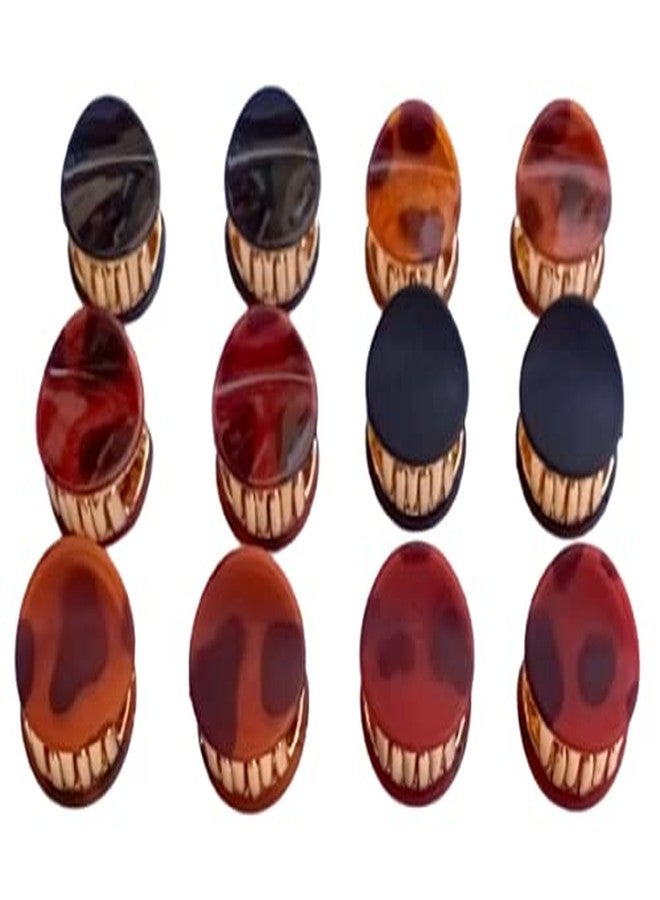 SBS Hair Claw Clutcher Plastic Small Hair Clutcher/Claw Clip For Women & Girls (Shine & Matt) Pack Of 12 Pieces - Image 2