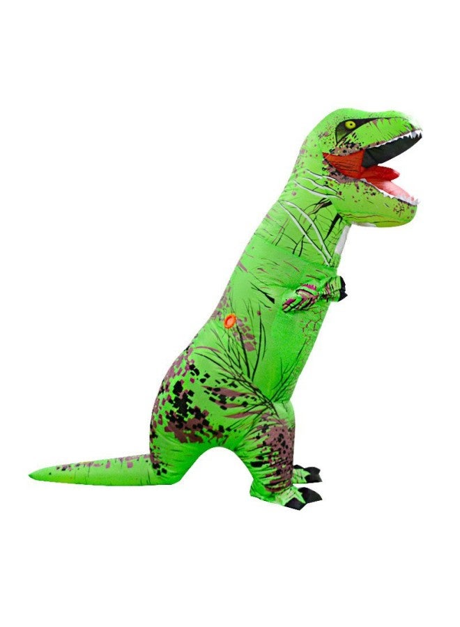 Loquat T-Rex Inflatable Suit Adult Costume Inflatable Suit Children Dinosaur Inflatable Cospiay Costume-Color:Rose Red Tyrannosaurus Rex-Specifications:Children's Model - Image 5