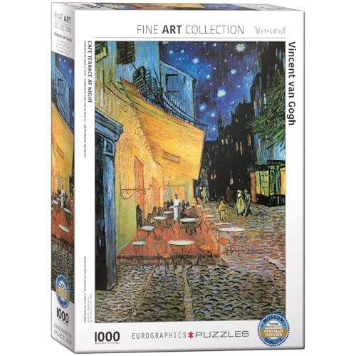 eurographics بازل يوروغرافيكس فان جوخ: المقهى في الليل 1000 قطعة - Image 1