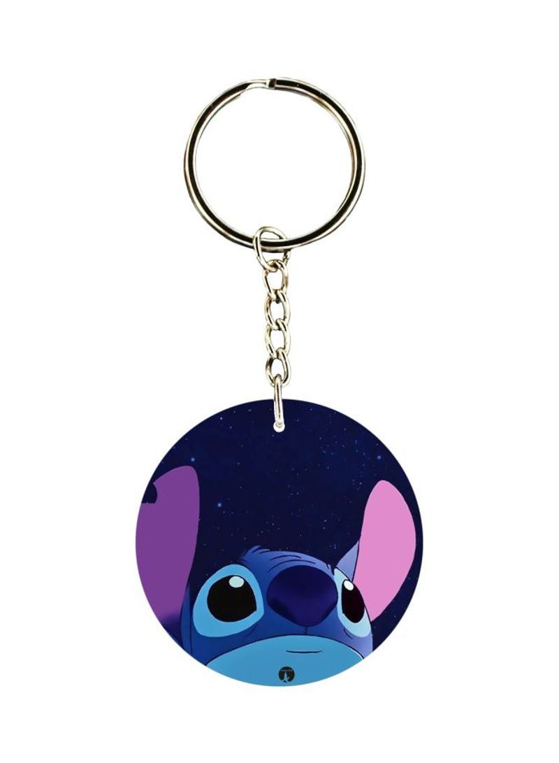 RKN Double Sided Cartoon Printed Keychain