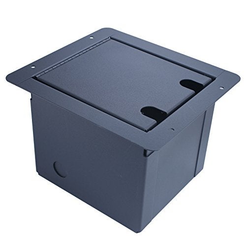 MCSPROAUDIO Recessed Floor Stage Box: 4 XLR Female, 2 XLR Male, 2 1/4" TRS and 1 CAT5 - Prewired - Image 5