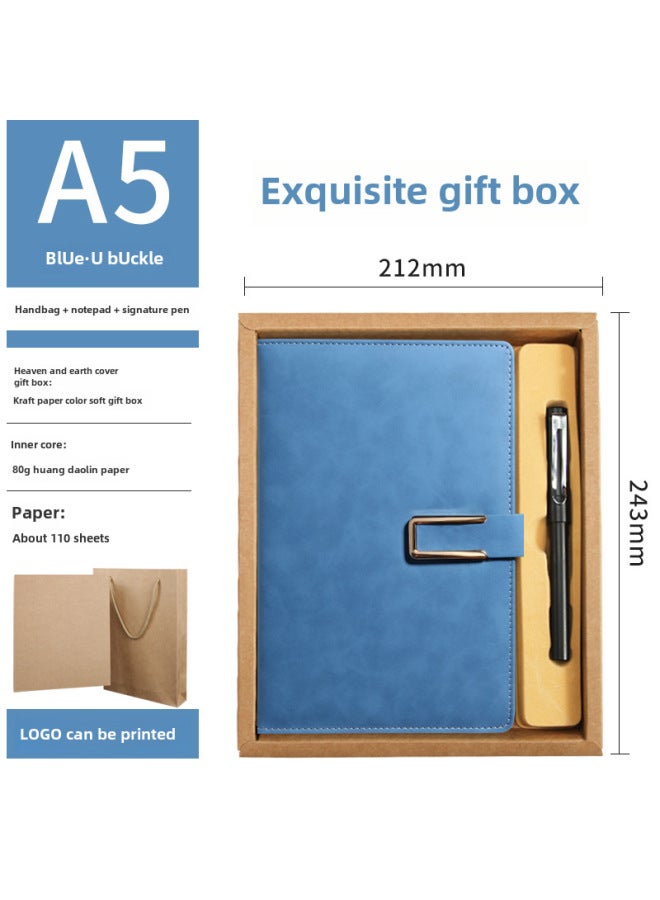 chengchuang Creative A5 Notepad Set B5 Buckle Diary Book Customized Business Notebook Customized Printable Logo - Image 1