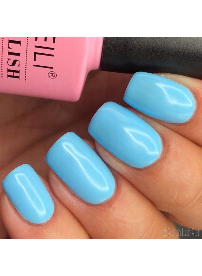 آيميلي طلاء أظافر جل Soak Off UV Led Neon Blue Neon Blue Baby Blue (059) 10 مل - Image 5