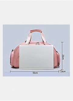 ماركة غير محددة Men's & Women's Gym Bag with Shoes Compartment  - Image 2