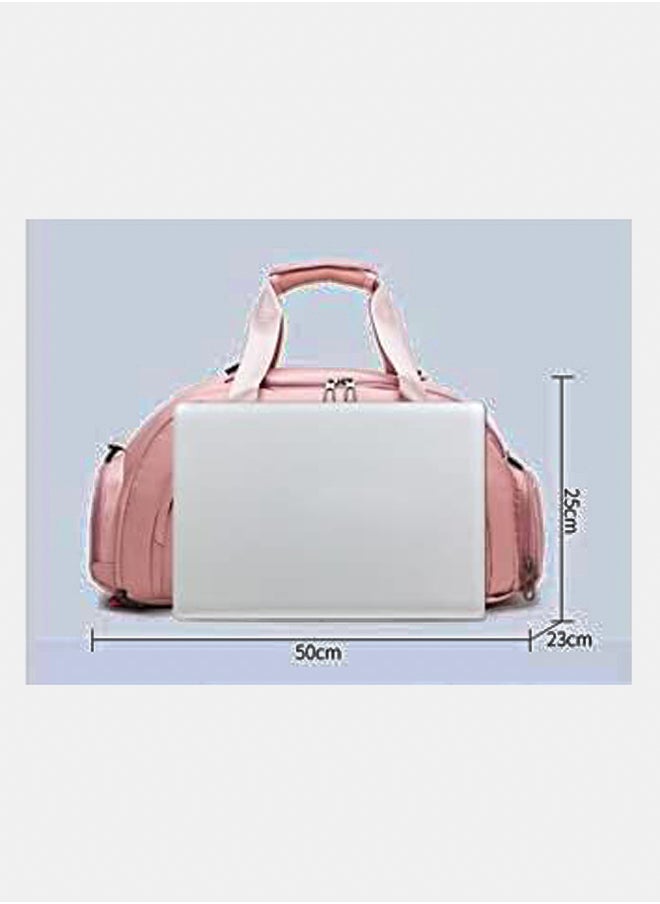 ماركة غير محددة Men's & Women's Gym Bag with Shoes Compartment  - Image 2