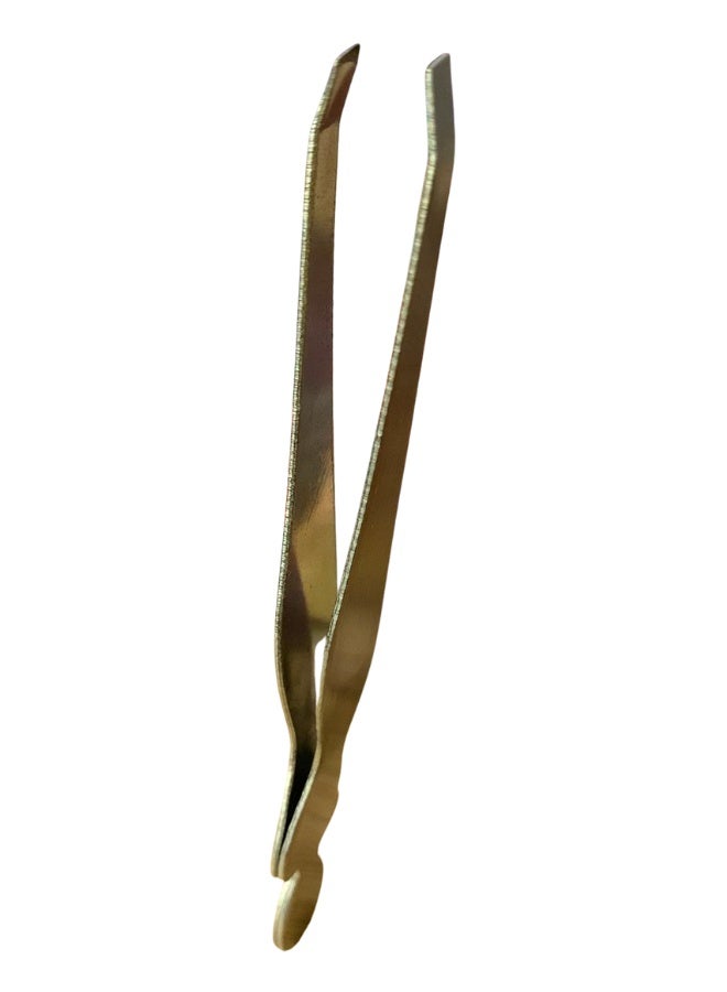 ملقط حواجب ستانلس ستيل عالي الدقة لإزالة الشعر – مناسب للشعر الناعم والنامي تحت الجلد وإزالة الشظايا – تصميم ثابت وغير قابل للانزلاق للعناية اليومية - Image 3