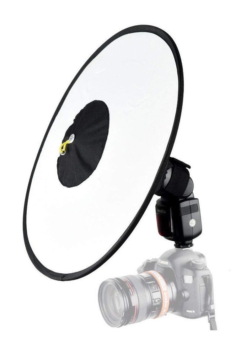 Excefore - Camera Flash Bounce Diffuser Light Softbox, for All speedlight Photography Conical Softbox RS18 17"x 7" - Image 1