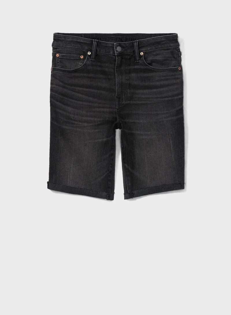 American Eagle Rinse Wash Denim Shorts
