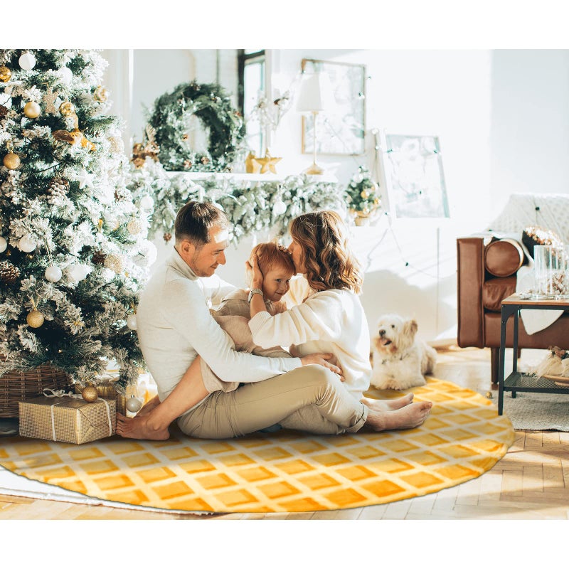 Bnuitland Bnuitland 71/80 Inches Waffle Funny Blanket 300 GSM Double Sided Giant Funny Realistic Food Blanket with Waffle Pouch  Novelty Funny Blanket for Adults and Kids  Super Soft Flannel Throw  - Image 3
