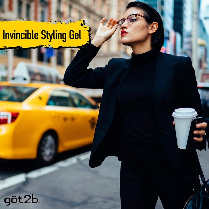 Daily wear upgraded resistant material Got2B Ultra Glued Invincible Styling Gel, 6Oz (170Ml) Precision made - Image 5