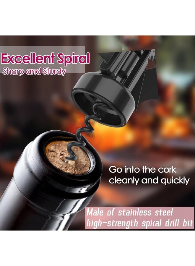 فتاحة زجاجات للنبيذ والبيرة 2 في 1 من Bat، فتاحة زجاجات معدنية متعددة الاستخدام - Image 4