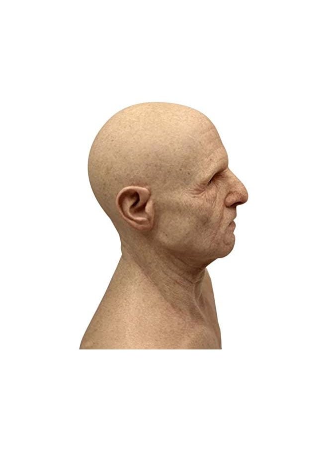 The Bros Halloween Latex Face Mask Halloween Costume Mask for Masks, Realistic  - Image 2