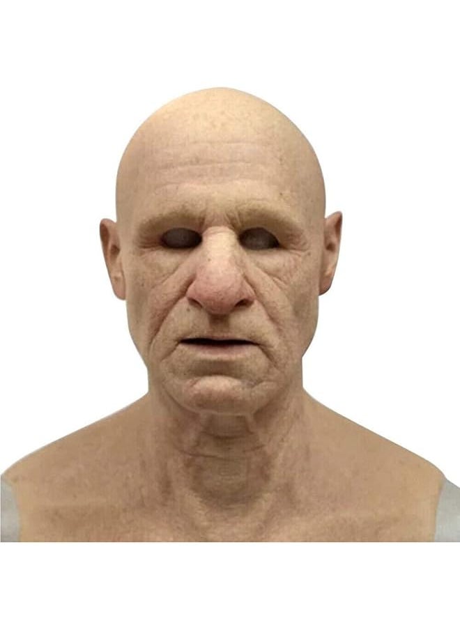 The Bros Halloween Latex Face Mask Halloween Costume Mask for Masks, Realistic  - Image 1