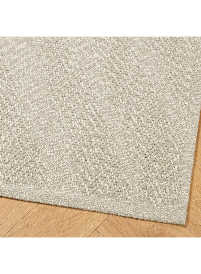 erorex Rug flatwoven, in/outdoor, beige/mélange, 80x200 cm - Image 5