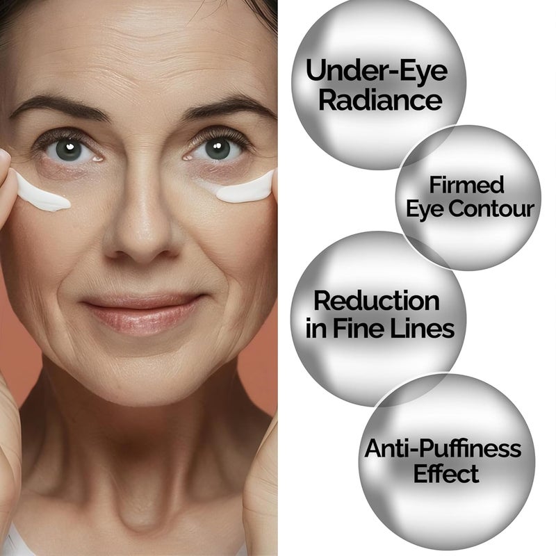 Mineaderm Advanced Defense Rejuvenating Eye Cream Firming Hydrating Formula with Peptides Oryza Stem Cell Eyeliss AntiPuffiness Wrinkle Eye Treatment 30 ml - Image 5