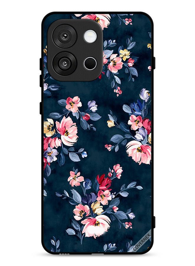 Covernex OnePlus 13T Protective Case Cover Hand Painted Flowers - Image 1