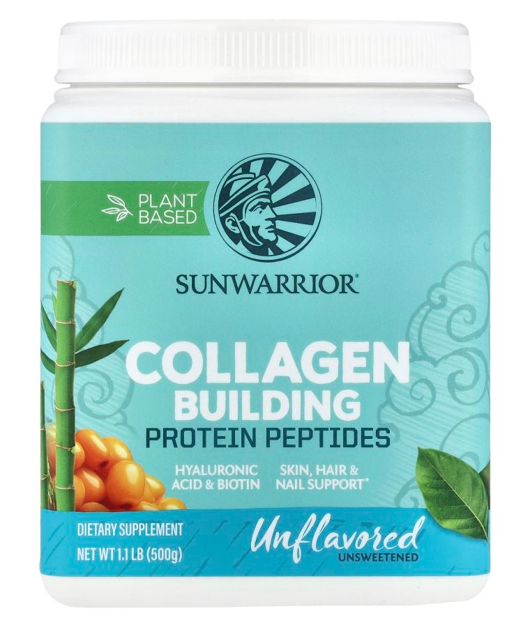 Sunwarrior Collagen Building Protein Peptides Unflavored 1.1 lb (500 g)