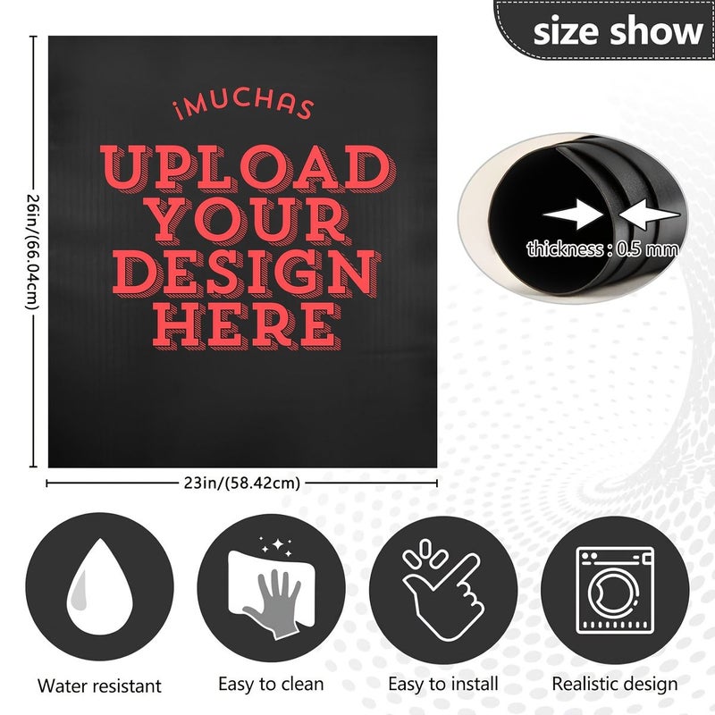 Decorative Magnetic Door Sticker 26 Inch for Refrigerator Washing Machine Kitchen - Image 4