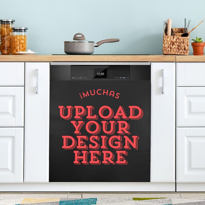 Decorative Magnetic Door Sticker 26 Inch for Refrigerator Washing Machine Kitchen - Image 1