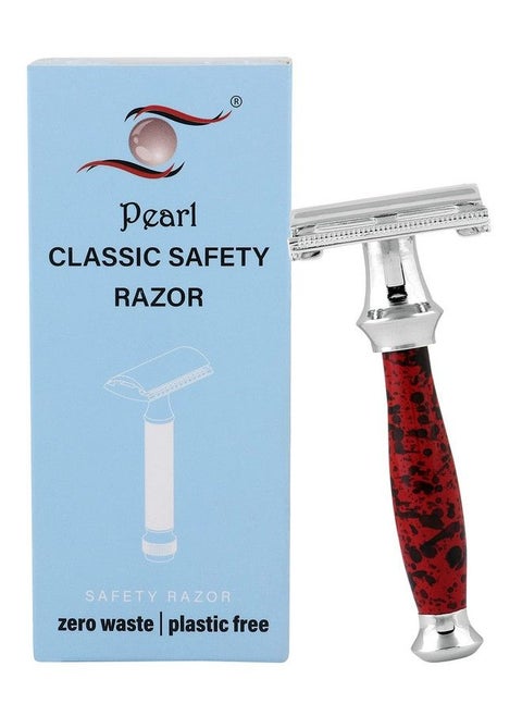 Shaving Butterfly Safety Razor For Men Reusable Ecofriendly Twist To Open Shaving Razor For Men Premium Single Blade Razor For Men Razor Classic & Traditional Shaving Kit For Men Men