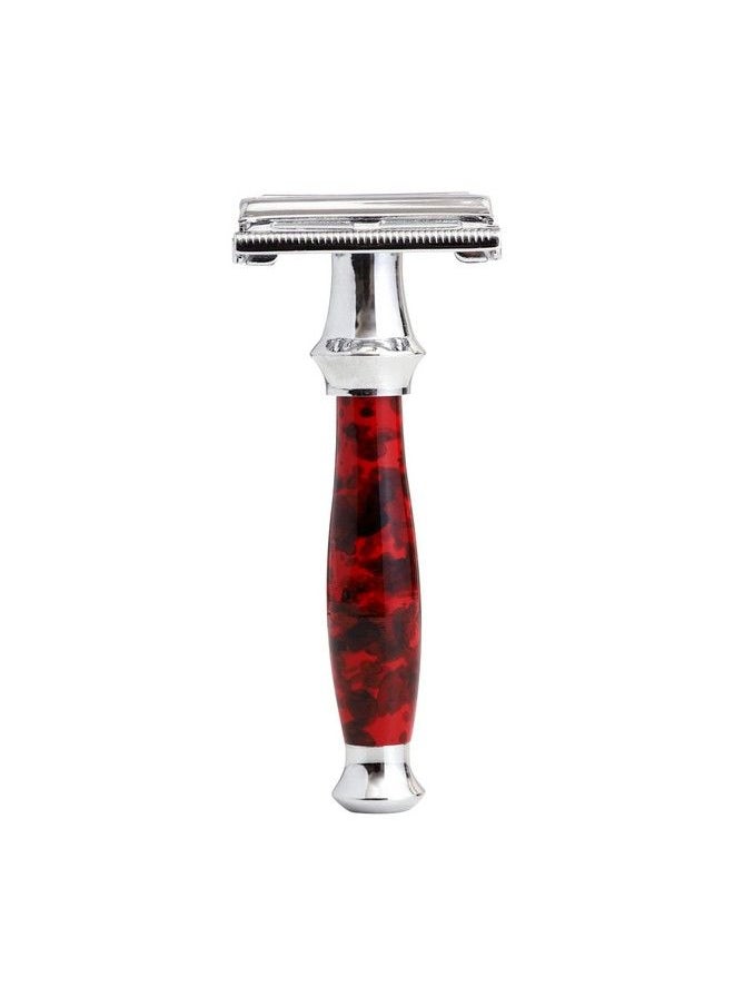 PEARL - Shaving Butterfly Safety Razor For Men Reusable Ecofriendly Twist To Open Shaving Razor For Men Premium Single Blade Razor For Men Razor Classic & Traditional Shaving Kit For Men Men - Image 1