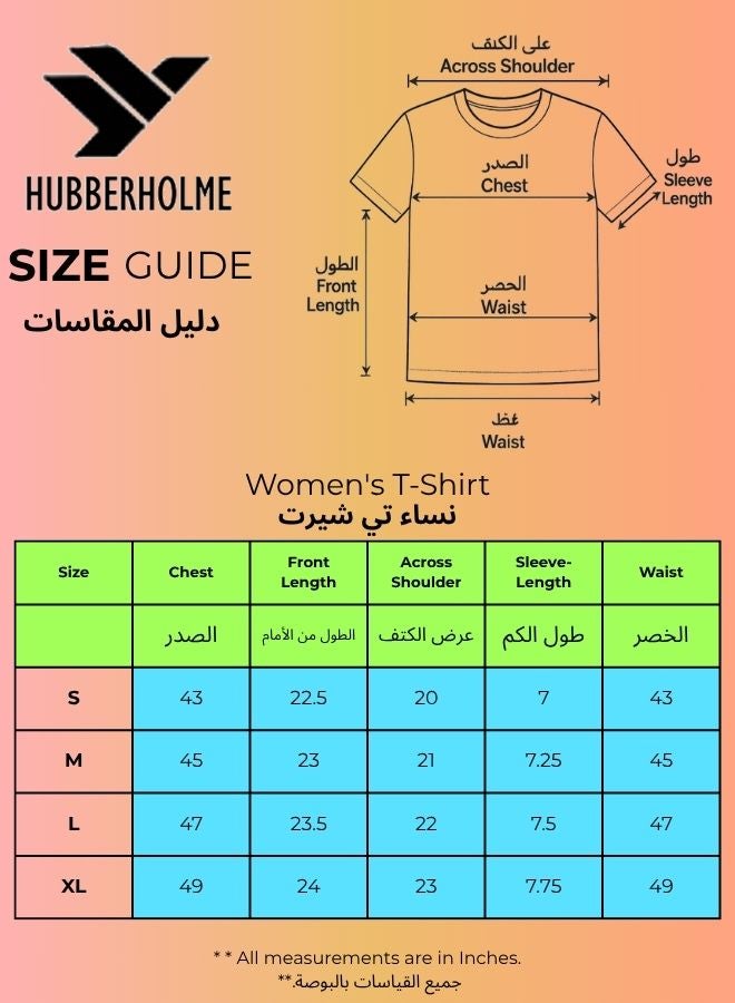 Hubberholme Women's Multicolour 100% Cotton Printed Cropped Boxy Fit T-Shirt - Image 4