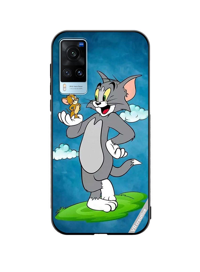 VR CREATIVE Protective Case Cover For Vivo X60 Tom And Jerry Design Multicolour - Image 1