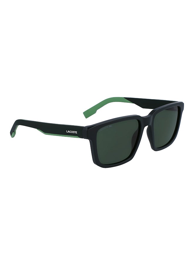 LACOSTE - نظارة شمسية رجالية مستطيلة - L999S-301-5518 - مقاس العدسة: 55 ملم - Image 1