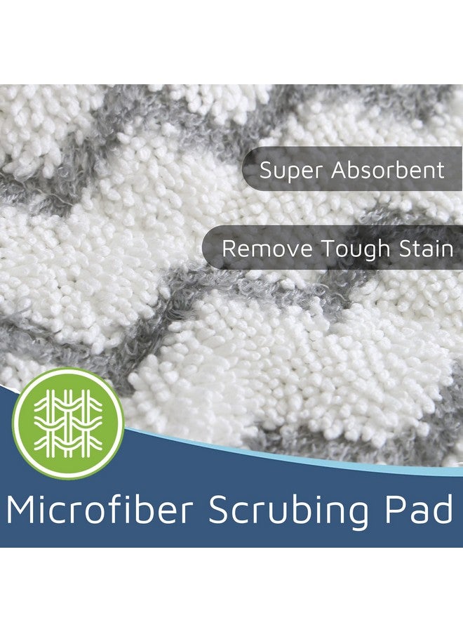 F Flammi Heavy-Duty Steam Mop Replacement Pad for Shark Steam Pocket Mop S3501 S3601 S2901 S2902 S3550 S3801 S3901 SE450 S3601D S3901D for All Hard Floors Soft Scrub Mop Pad for Shark - Image 3