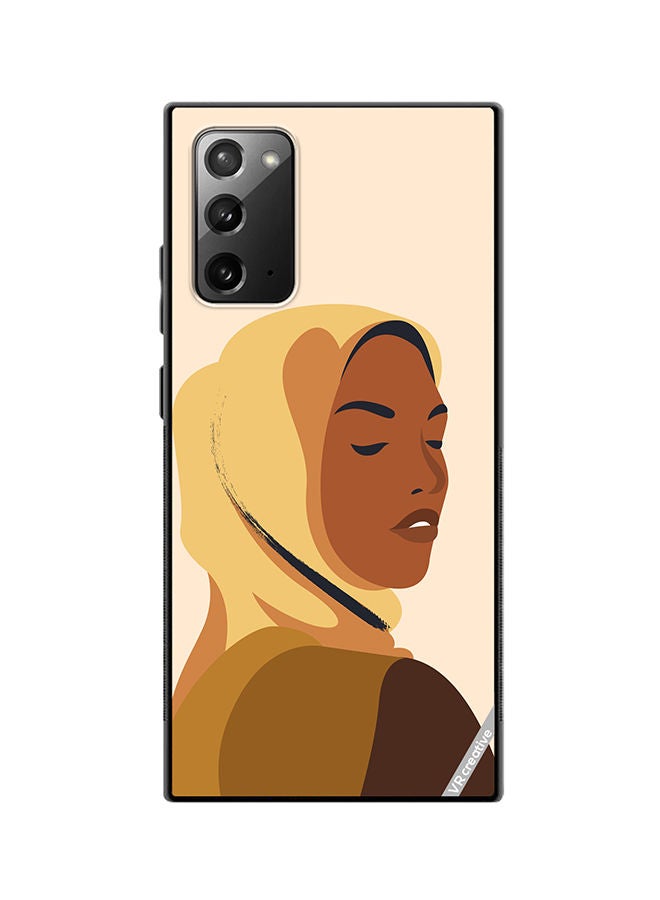 VR CREATIVE Protective Case Cover For Samsung Galaxy Note20 5G Cartoon Woman Shape Design Multicolour - Image 1