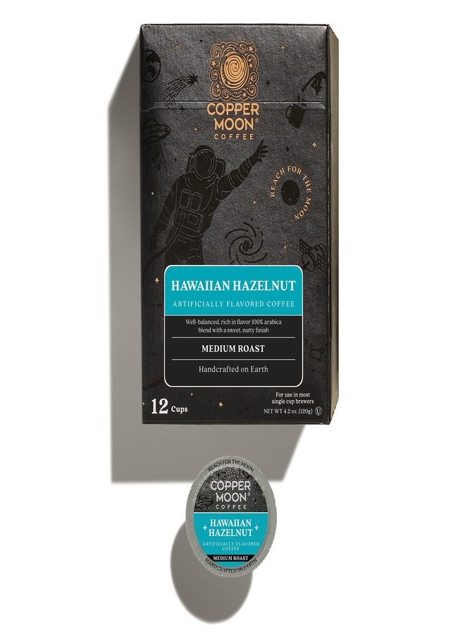 Copper Moon Single Serve Coffee Pods for Keurig K Cup Brewers (Hawaiian Hazelnut - Medium Roast) 12 Count - Image 2