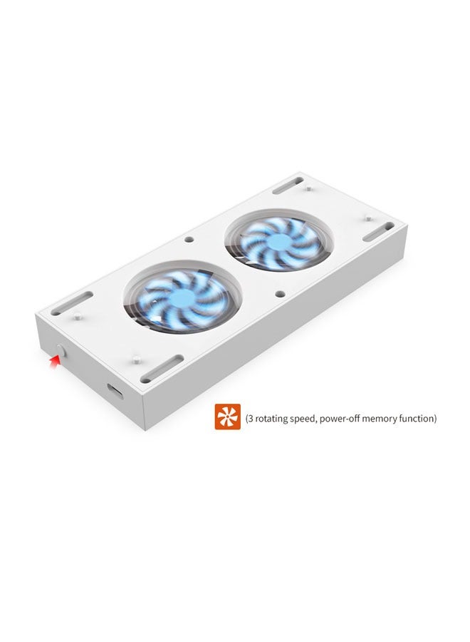 general Xbox Series S Vertical Cooling Rack, 3-Speed Vertical Cooling Rack Bracket External Cooler, XSS Console Cooling Base Bracket - Image 2