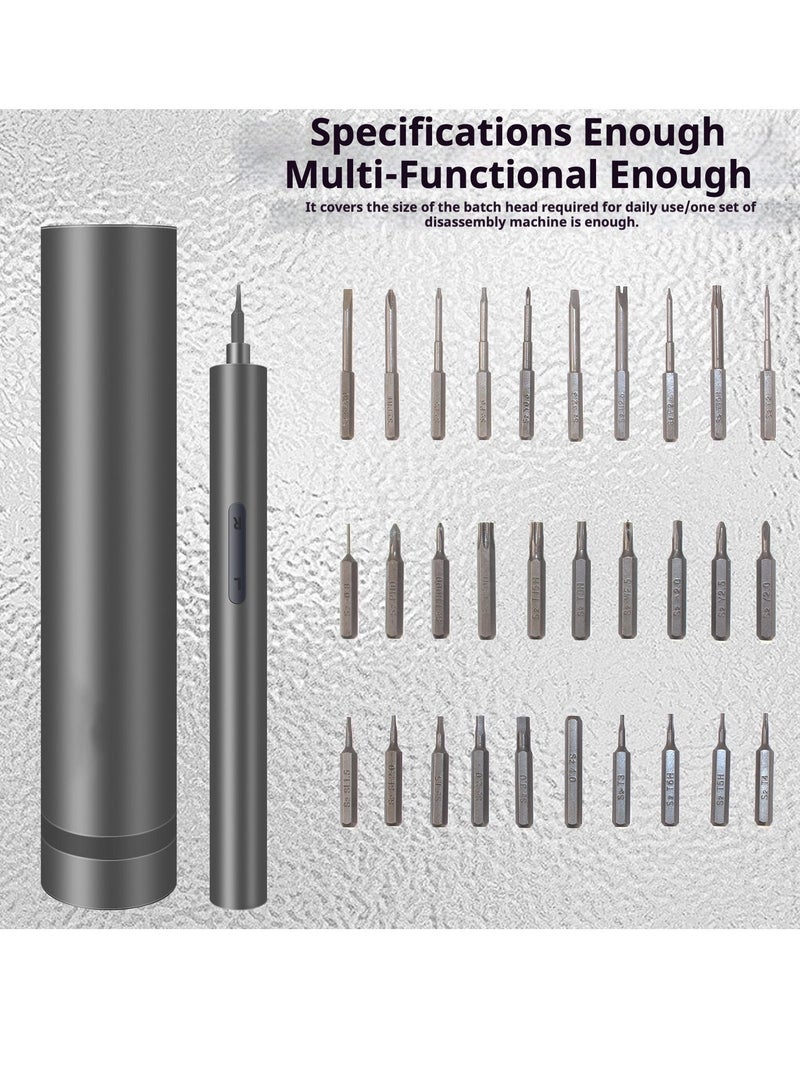 Electric Screwdriver Set - Dual Torque Control | Ultra-Compact & Quiet | 1000+ Screws per Charge | Anti-Slip Precision Bits | Ideal for Home Repairs & DIY - Image 1