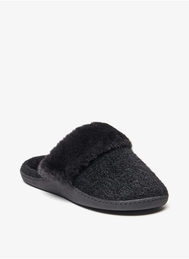 Women Faux Fur Slip-On Bedroom Mules - pzsku/Z25EE3056B36A1547B12DZ/45/_/1734616768/6af731cc-5367-4c5c-9737-c16d7427c1c8