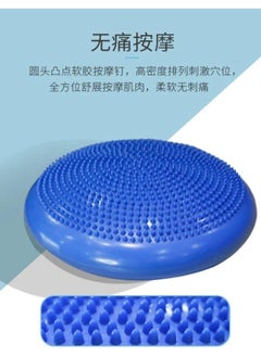 Generic Disc Massage Pad & Stability Ball (Multi-Color)  - Image 3