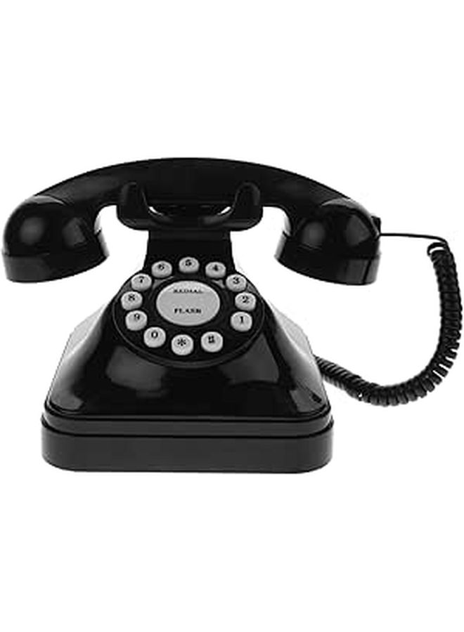 MAGICLULU Retro Vintage Corded Landline Telephone Classic Design Elegant Craftsmanship For Home Office - Image 1