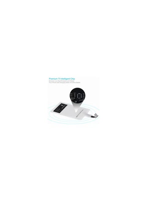 iPhone 7 Plus Wireless Charging Receiver 5V 800mAh Wireless Charger Adapter Plug and Play Fast Charging Qi Receiver