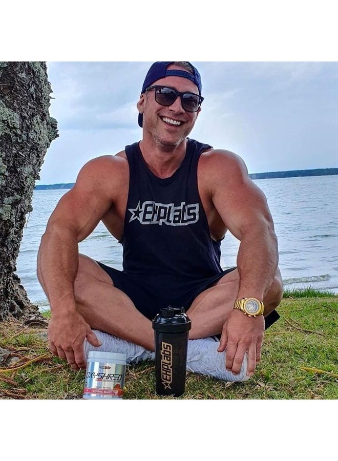 EHP Labs EHPlabs OxyShred مسحوق ما قبل التمرين الحراري ومكمل التخسيس - مسحوق ما قبل التمرين مثبت علميًا مع L جلايسين و أسيتيل L كارنيتين، مشروب تعزيز الطاقة - جريب فروت وردي، 60 حصة - Image 4
