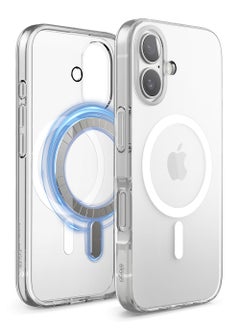 Elago Magnetic Hybrid for iPhone 16 compatible with MagSafe Case Cover - Clear 