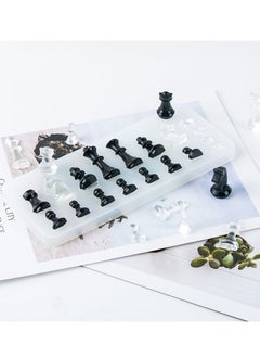 Graffiti Resin 3D UV Epoxy Resin International Chess Mold  - Image 2