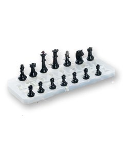 Graffiti Resin 3D UV Epoxy Resin International Chess Mold  - Image 1