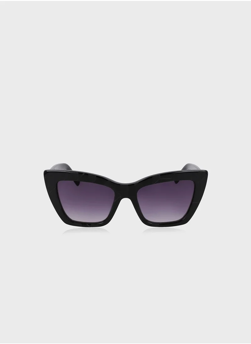 كارل لاغرفيلد Cat Eye Sunglasses