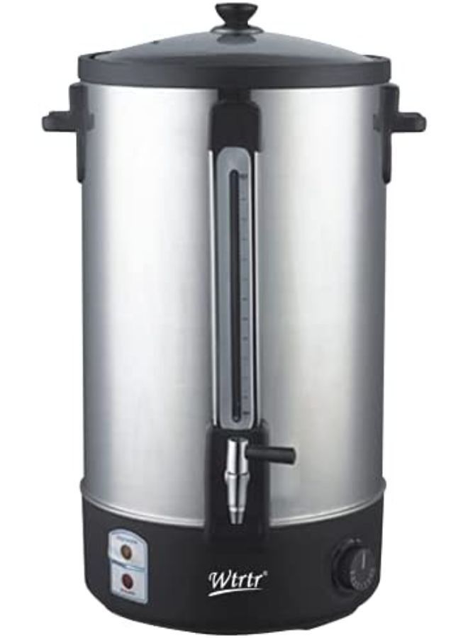 Wtrtr 10L Stainless Steel Double-Layer Insulation Barrel Electric Water Boiler - Image 1