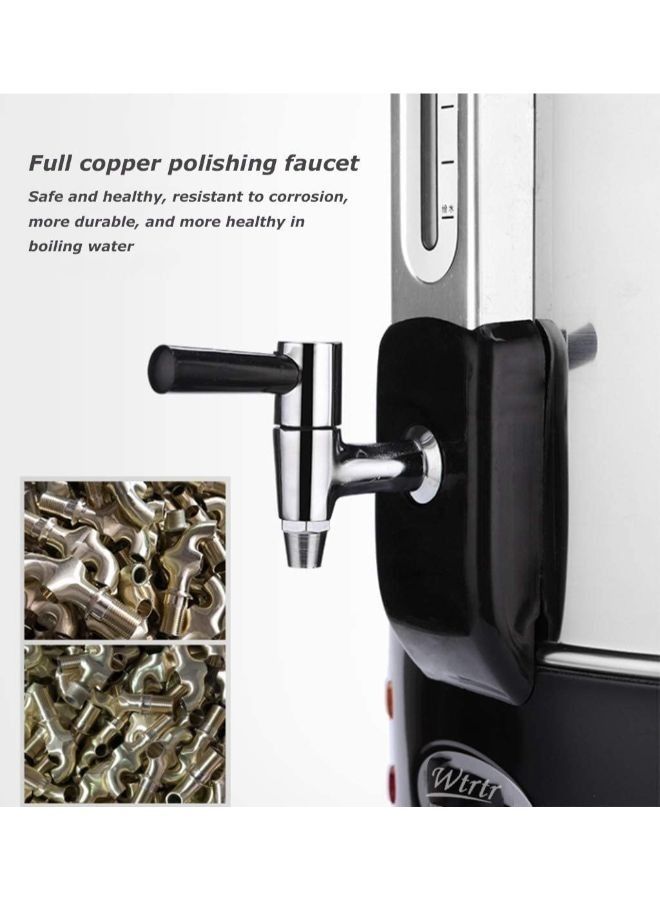 Wtrtr 10L Stainless Steel Double-Layer Insulation Barrel Electric Water Boiler - Image 3