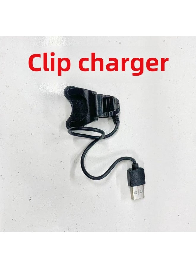 Smart Watch/smart Bracelet Charging Line Wireless Charging/magnetic Attraction/buckle Seat Charging-Color:Clip Charger  - Image 1