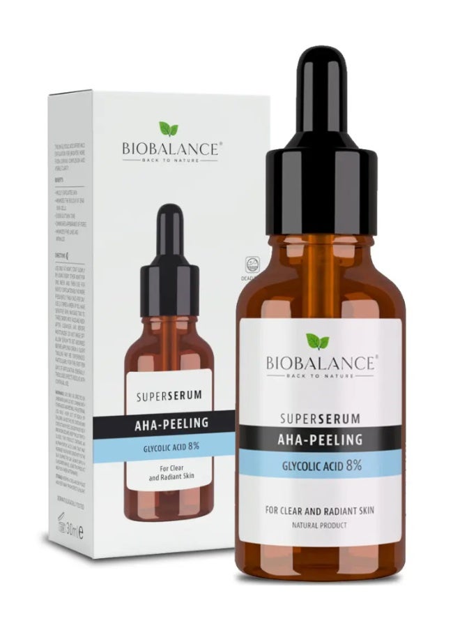 بايو بالانس سيروم بيوبالانس سوبر للتقشير بحمض ألفا هيدروكسي 30 مل - سيروم مقشر ومجدد للبشرة يحتوي على 8% من حمض الجليكوليك - Image 4