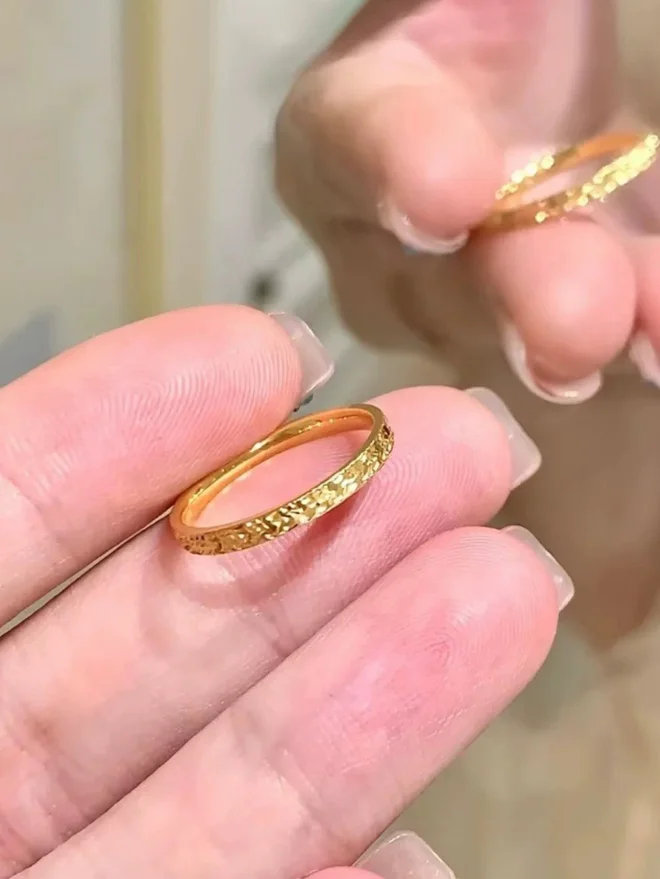 Styli  Textured Ring for Women | Best Price UAE